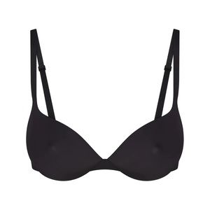 NWT Skims Ultimate Bra Nipple Push-up Bra Onyx Black 32C